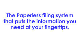 Paperless Filing System